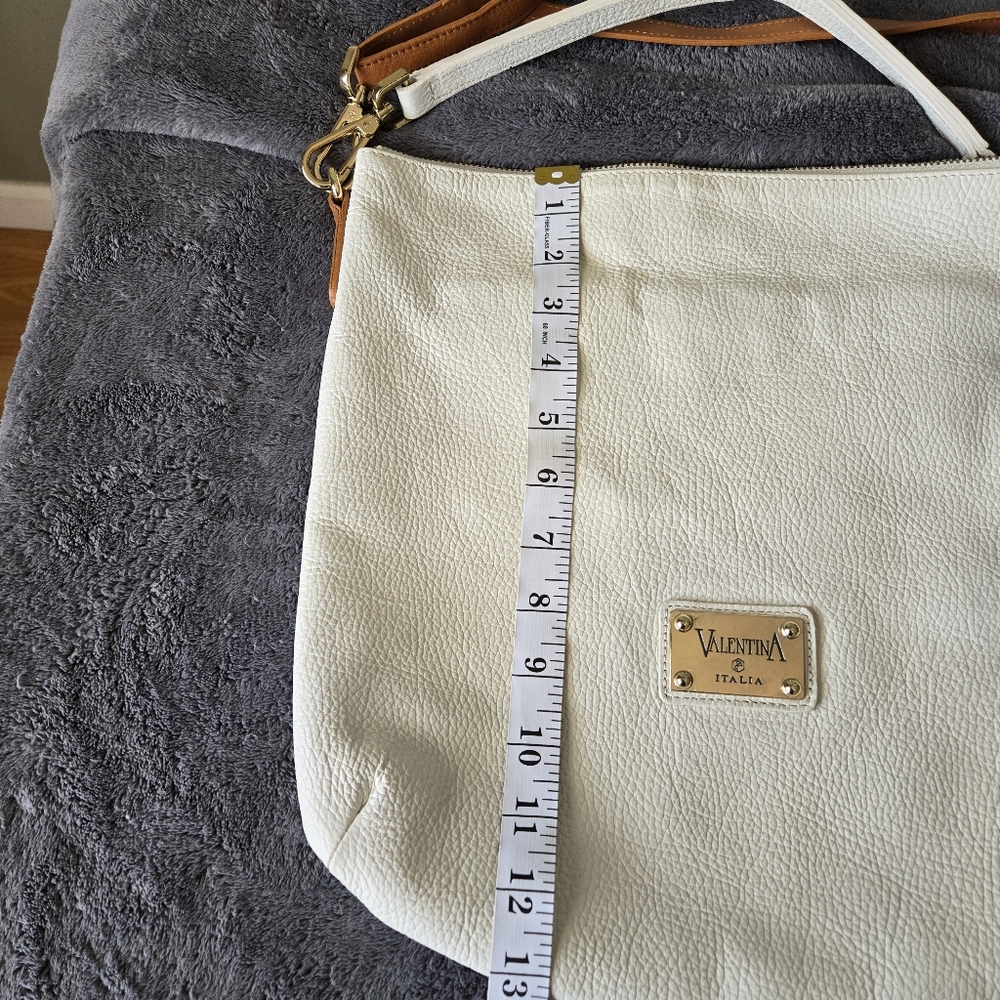 Valentina Italia Crossbody Bag  Off White - Picture 10 of 12